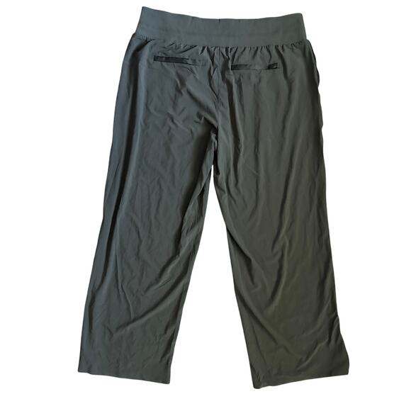 Athleta Plus Nolita Wide Leg Pants Mountain Olive Green Size 20 - Picture 5 of 11